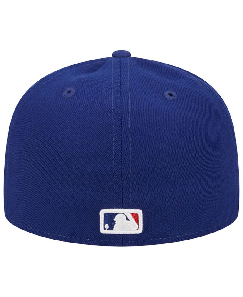 Men's Royal Los Angeles Dodgers Alternate Logo 2020 World Series Team Color 59FIFTY Fitted Hat