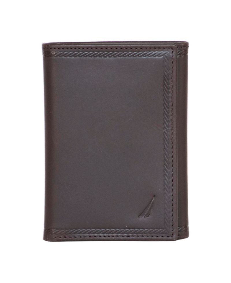 Men's Trifold Leather Wallet