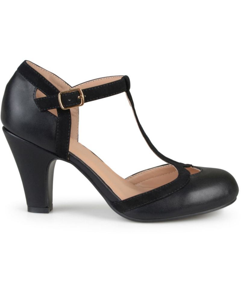 Women's Olina Regular and Wide Width Buckle Pumps