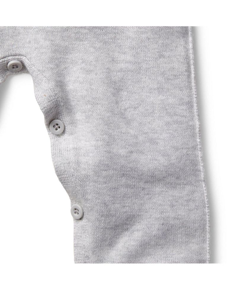 Baby Girls Hope and Henry Raglan Sweater Romper
