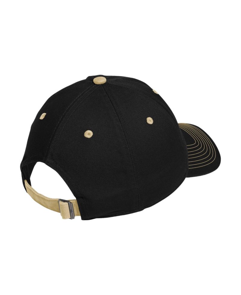 Men's Black Georgia Tech Yellow Jackets Slouch Adjustable Hat