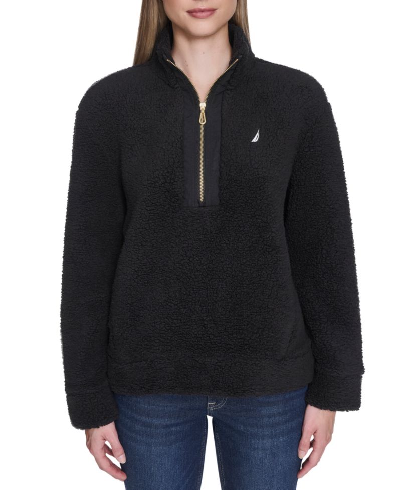 Women's Sherpa Quarter-Zip Jacket