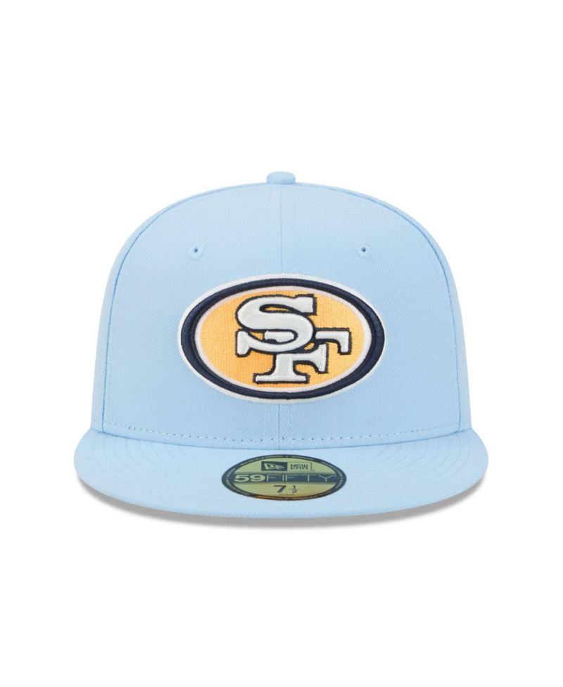 Men's Coastal Blue San Francisco 49ers 59FIFTY Fitted Hat