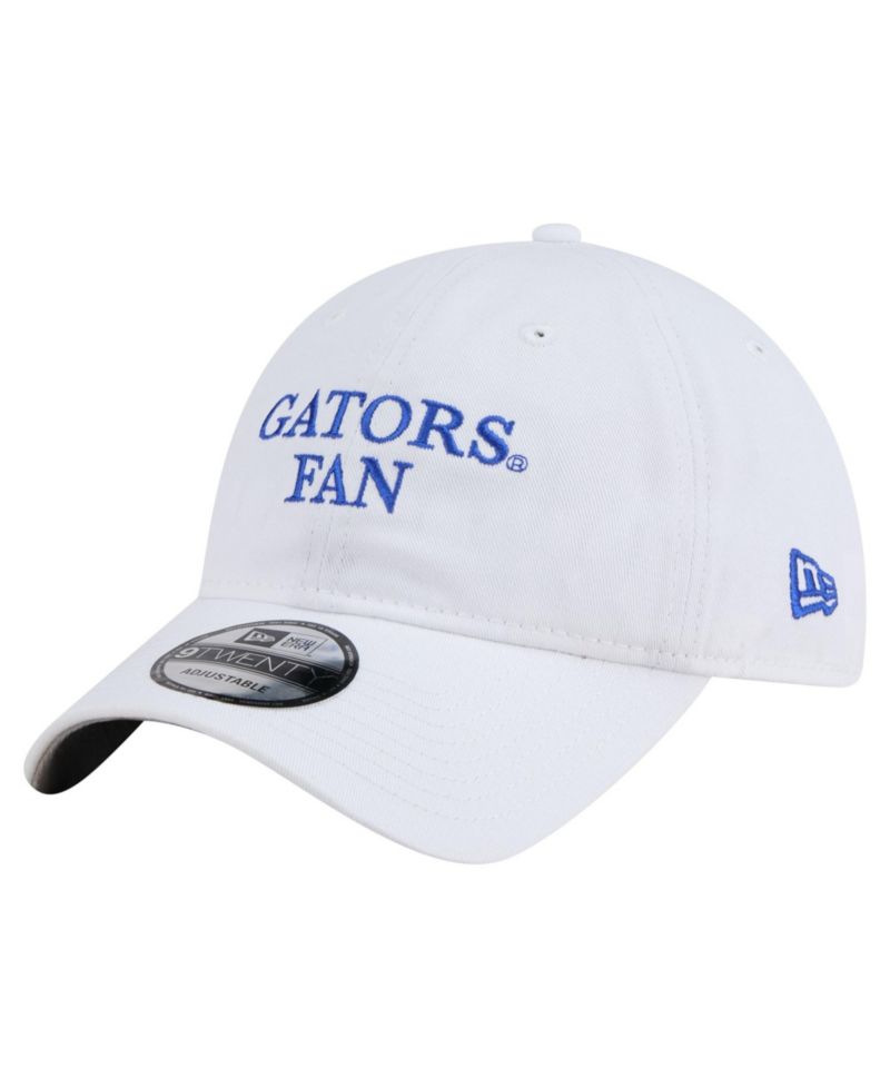 Men's White Florida Gators Fan 9TWENTY Adjustable Hat