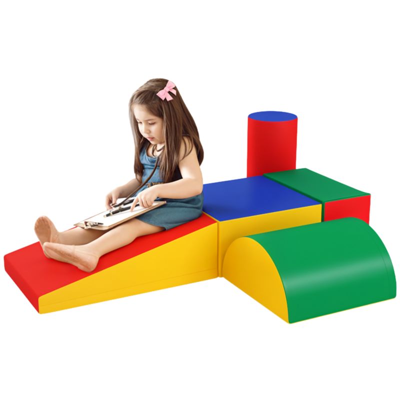 5 Piece Climb and Crawl Activity Play Set, Assorted