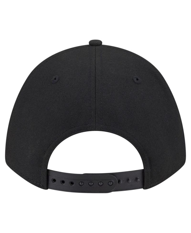 Men's Black Colorado Rockies 9FORTY M-Crown Adjustable Hat