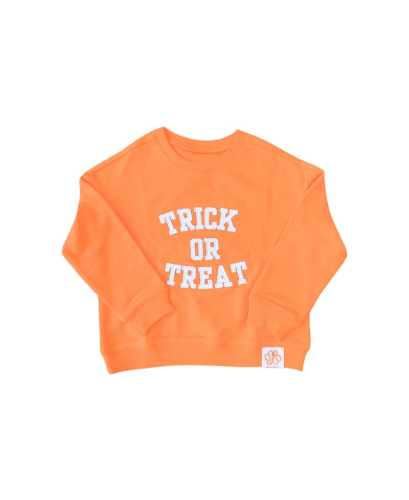 Toddler Unisex Trick-or-Treat Halloween Sweatshirt