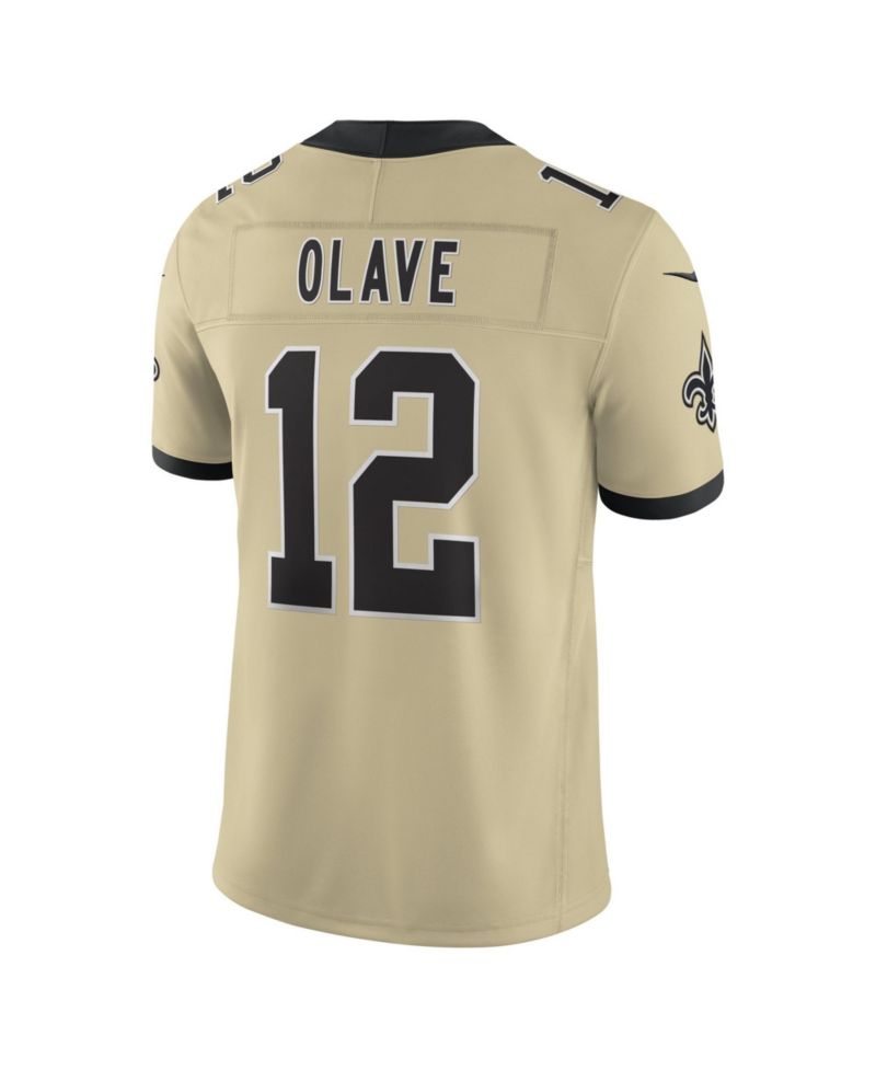 Men's Chris Olave Gold New Orleans Saints Gameday Golds Alternate Vapor F.U.S.E. Limited Jersey