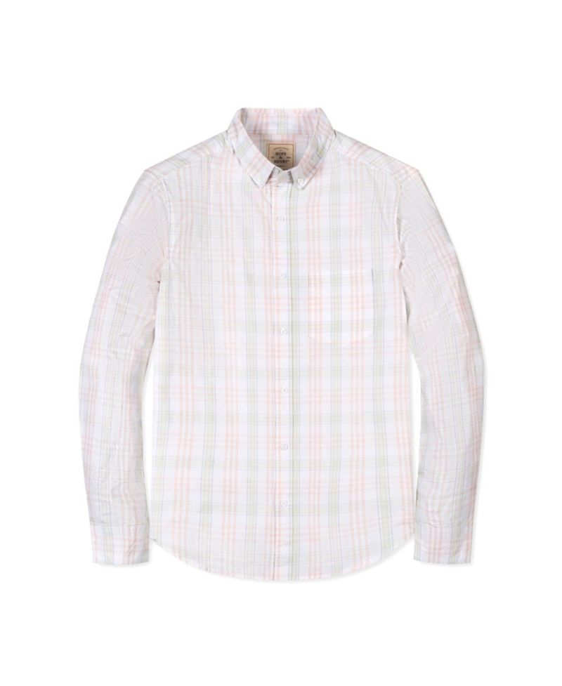 Men's Organic Stretch Poplin Button Down Shirt