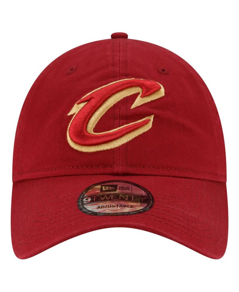 Men's Wine Cleveland Cavaliers Team 2.0 9TWENTY Adjustable Hat