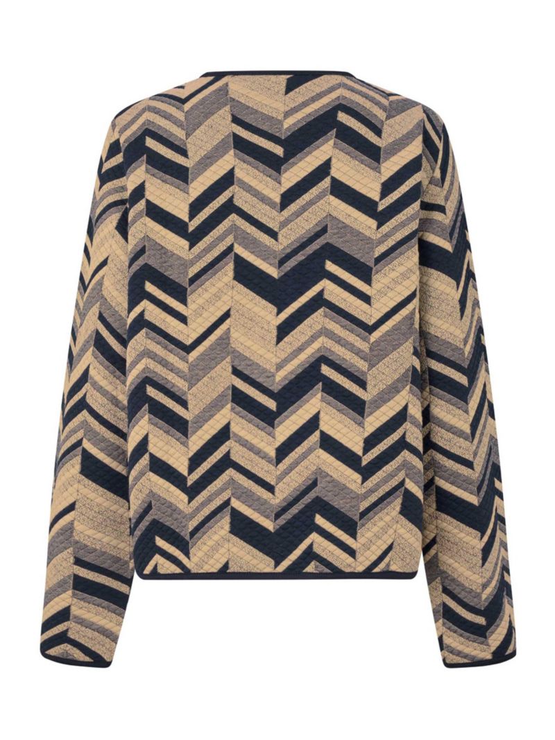 Women's MaJuanta Long Sleeve Round Neck Jacket