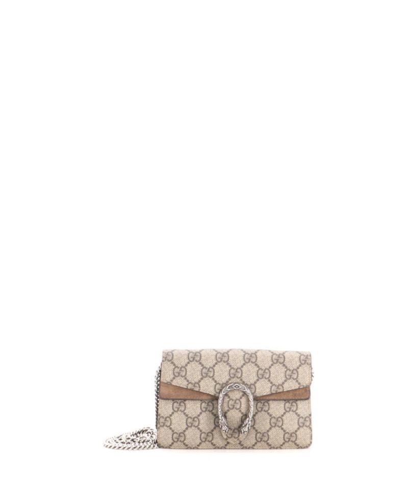 Super Mini Dionysus Crossbody Bag GG Coated Canvas