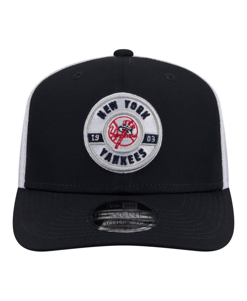 Men's Navy New York Yankees Active 9SEVENTY Adjustable Trucker Hat