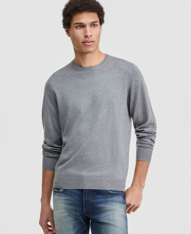Men's David Long-Sleeve Crewneck Sweater