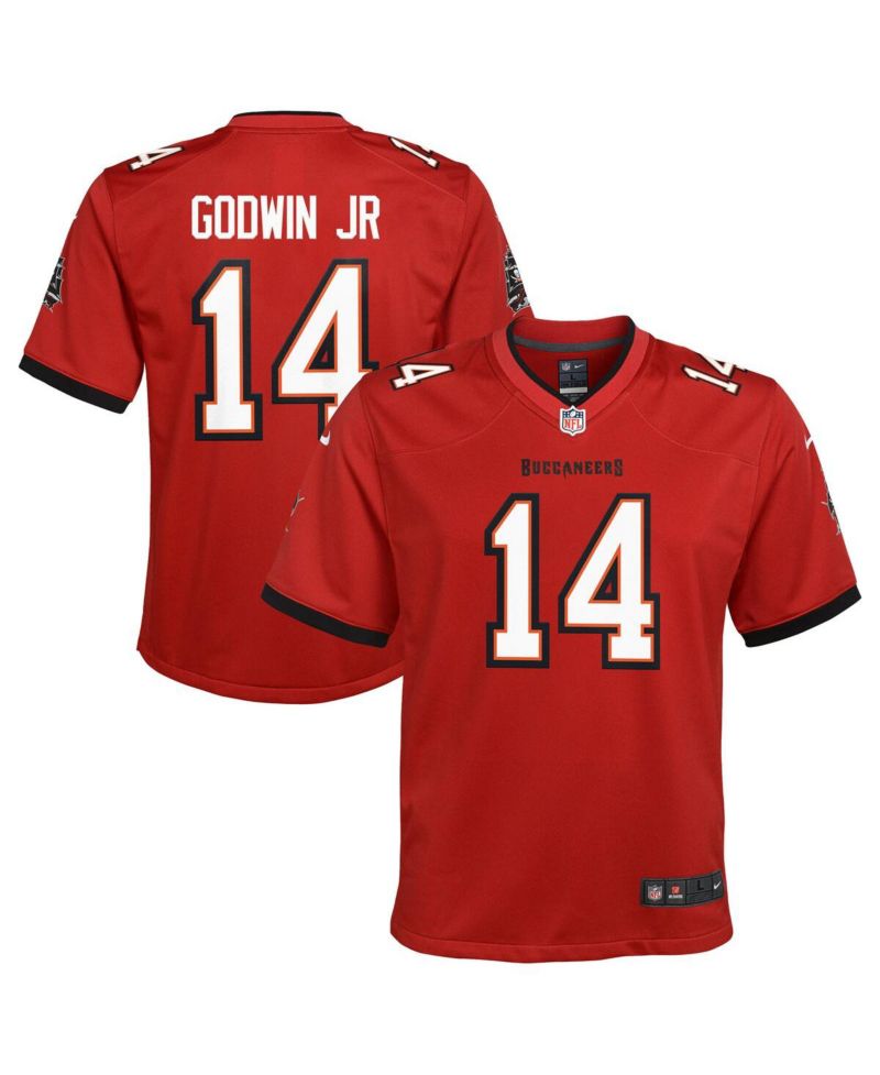Big Boys and Girls Chris Godwin Jr. Red Tampa Bay Buccaneers Game Jersey