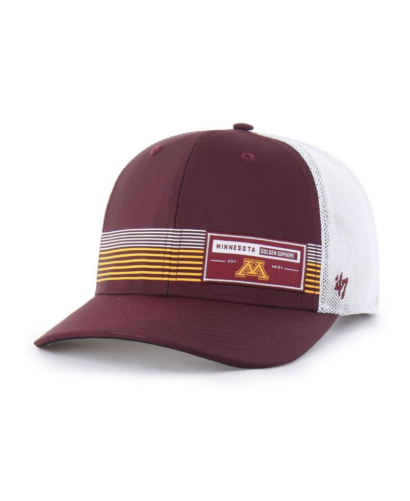 Men's Maroon Minnesota Golden Gophers Rangefinder Brrr Trucker Adjustable Hat