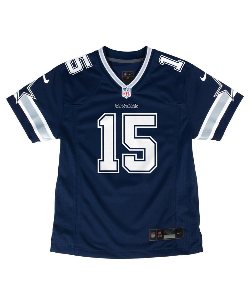 Big Boys and Girls Ezekiel Elliott Navy Dallas Cowboys Game Jersey