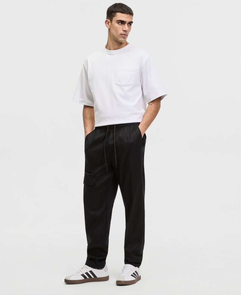 Men's Relaxed-Fit Twill Utility Pants