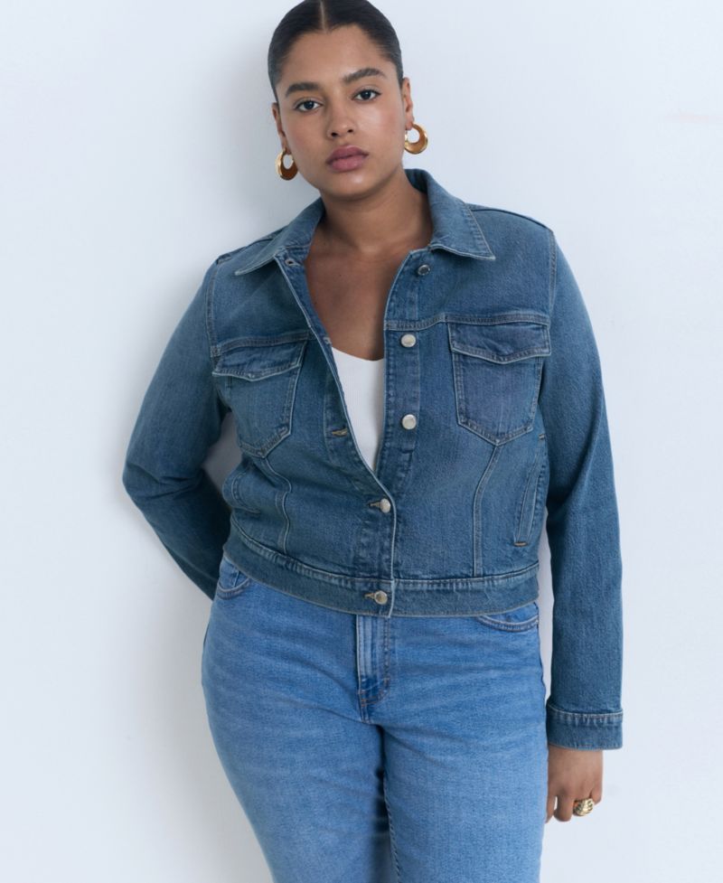 Women's Pockets Denim Jacket