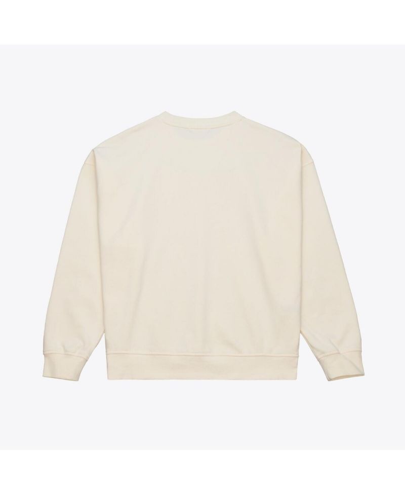 Women's Cream Kansas City Chiefs Tonal Arch Sweatshirt
