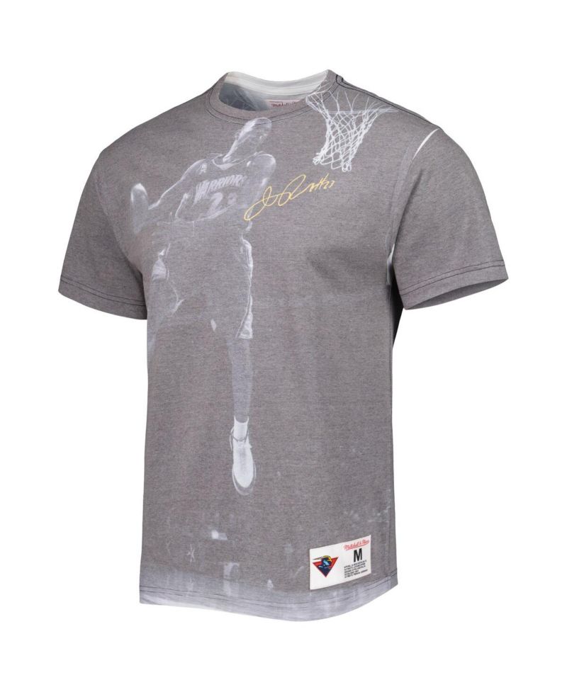 Men's Jason Richardson Gray Golden State Warriors Above The Rim Sublimated T-shirt