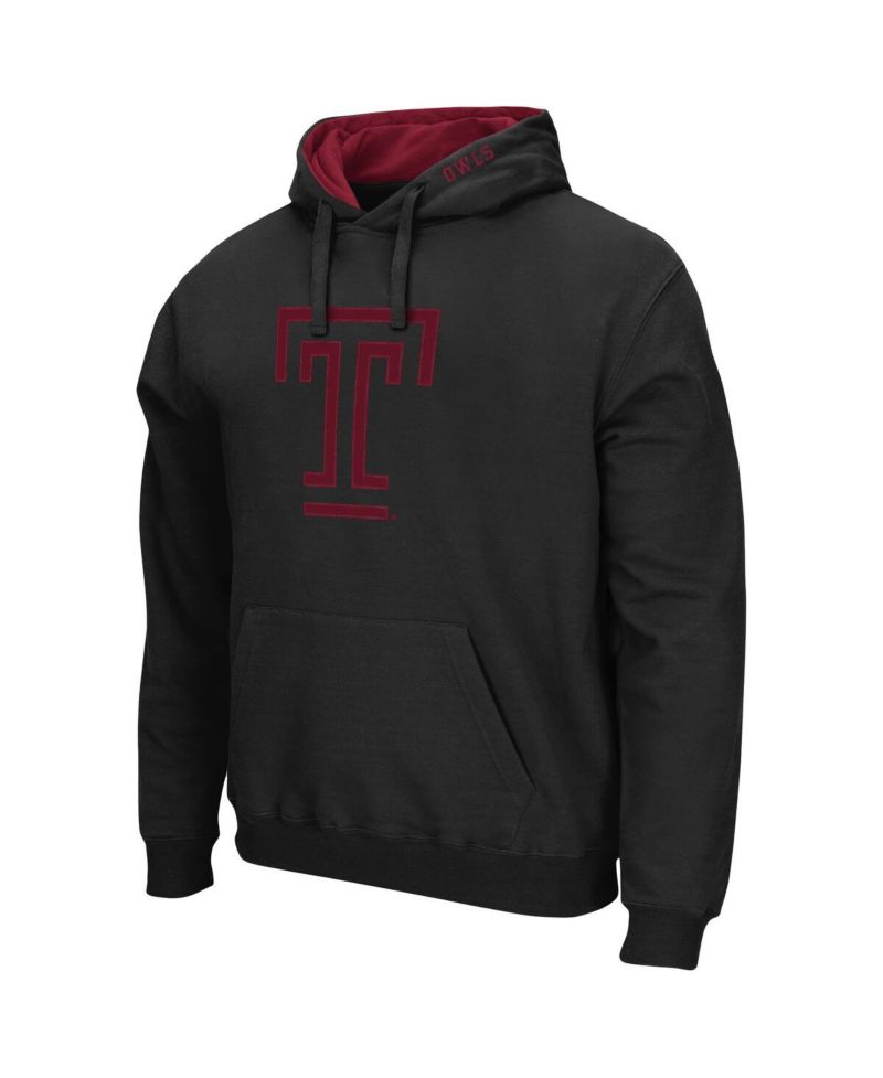 Men's Temple Owls Arch and Logo Pullover Hoodie