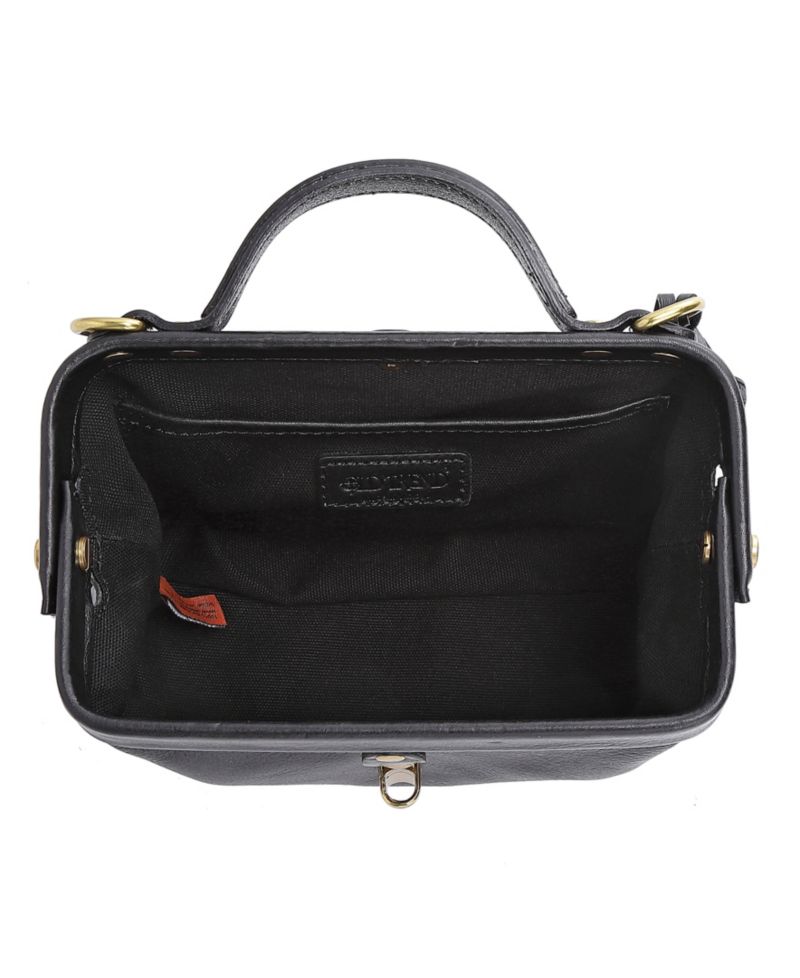 Doctor Small Leather Crossbody Satchel Bag