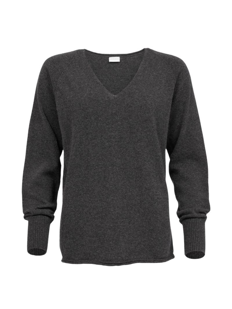 Women's Geelong Wool Slouch V-Neck Sweater