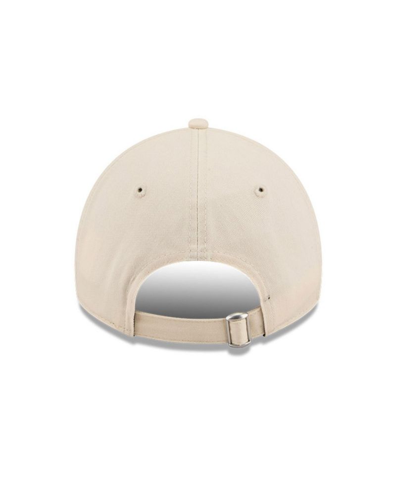 Men's Beige Columbus Crew Micro Team Logo 9TWENTY Adjustable Hat