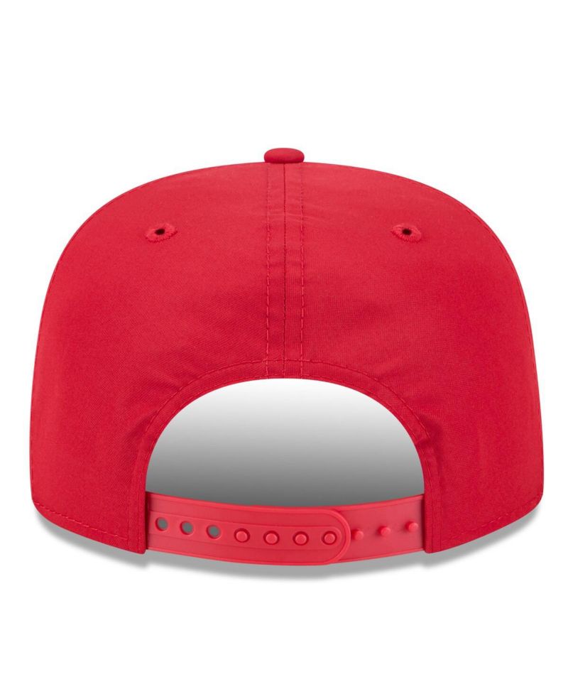 Men's Red Washington Nationals 2025 Big League Chew Golfer Snapback Hat