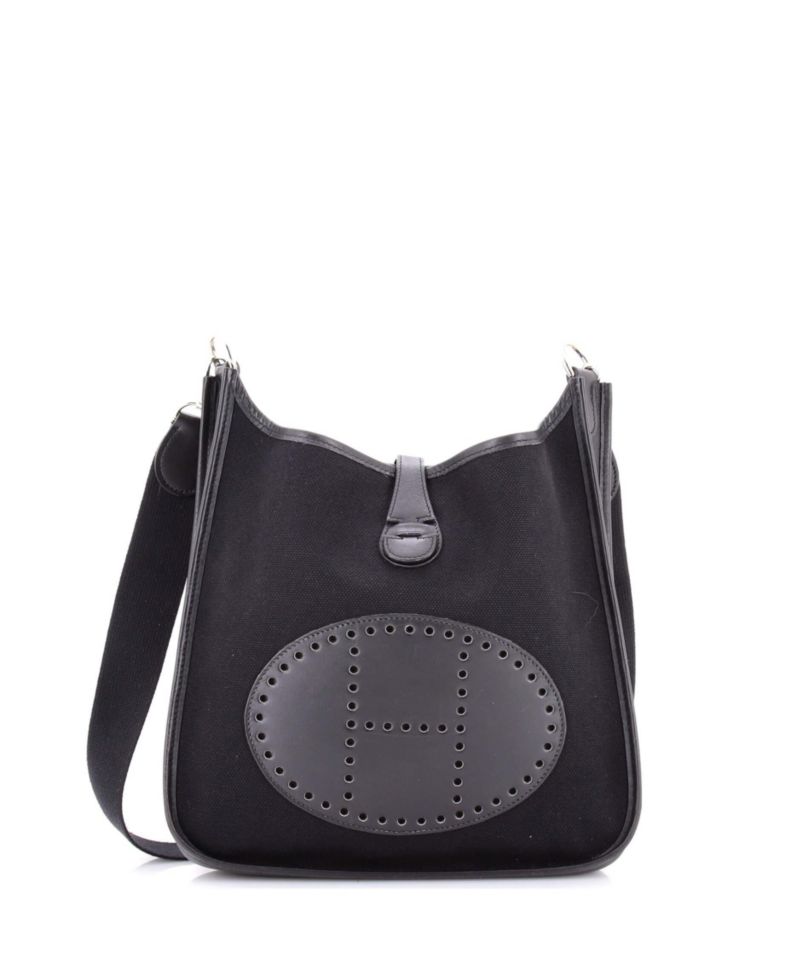 PM Evelyne Bag Gen I Toile and Leather