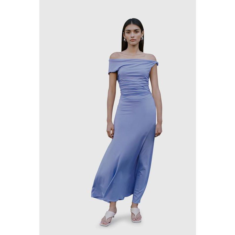 Women's Manon One-Shoulder A-Line Jersey Maxi Dress
