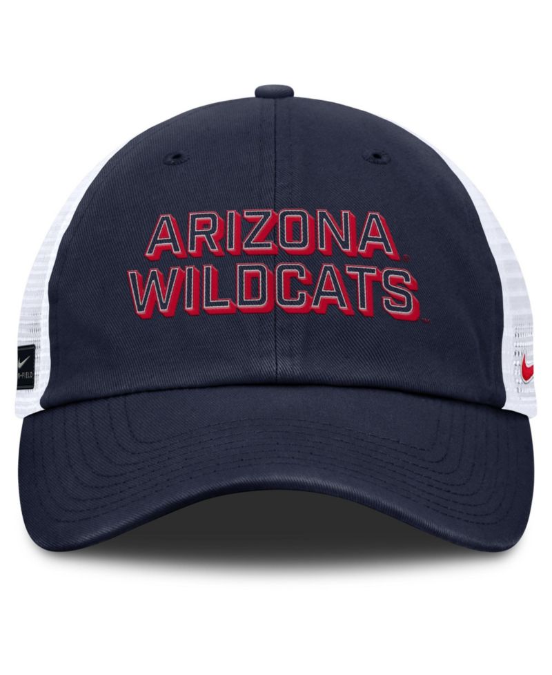 Men's Navy Arizona Wildcats 2025 Gameday On-Field Club Adjustable Trucker Hat