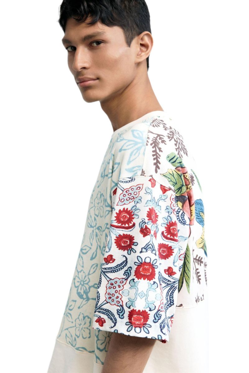 Men's Patchwork T-shirt