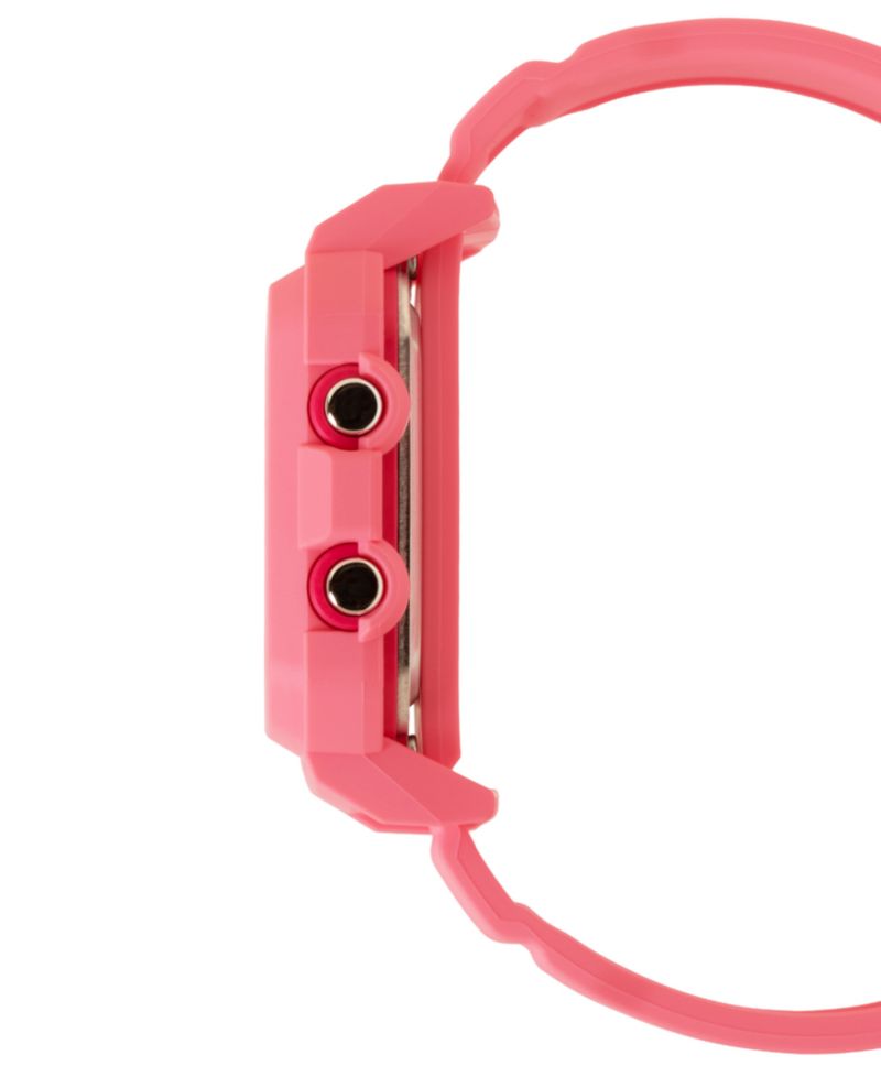 Women's Japanese Quartz Baby G Pink Resin Watch 39mm