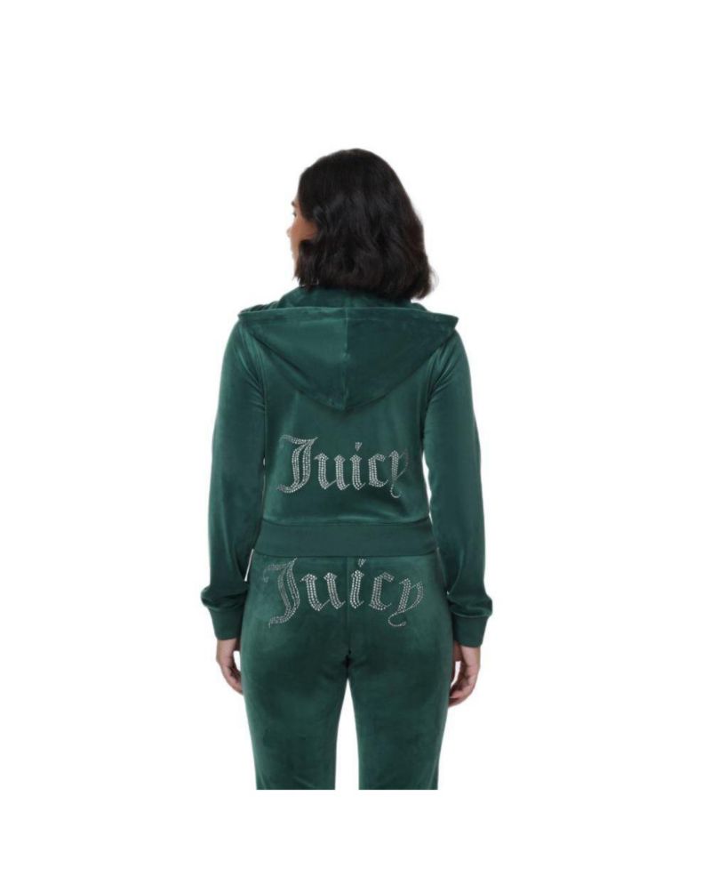 Women's Juicy Full-Zip Velour Hoodie