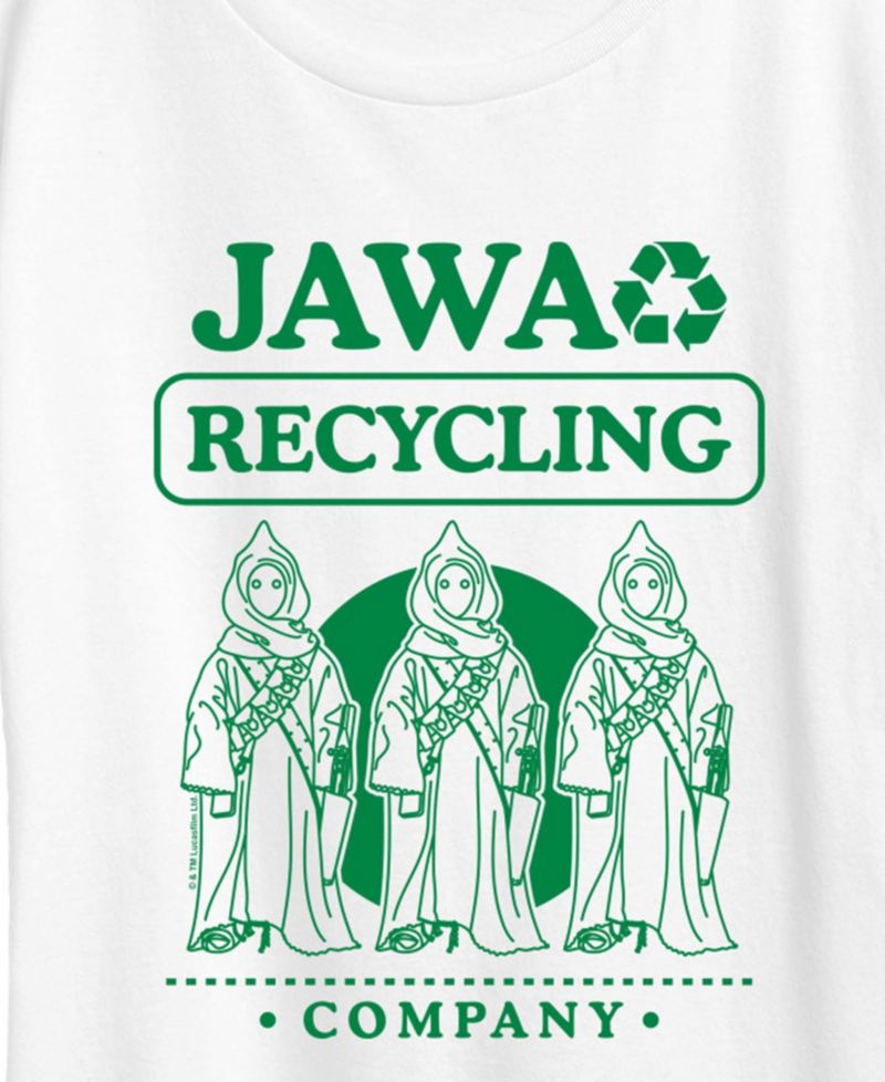 Plus Size Star Wars Jawa Short-Sleeve Graphic T-Shirt