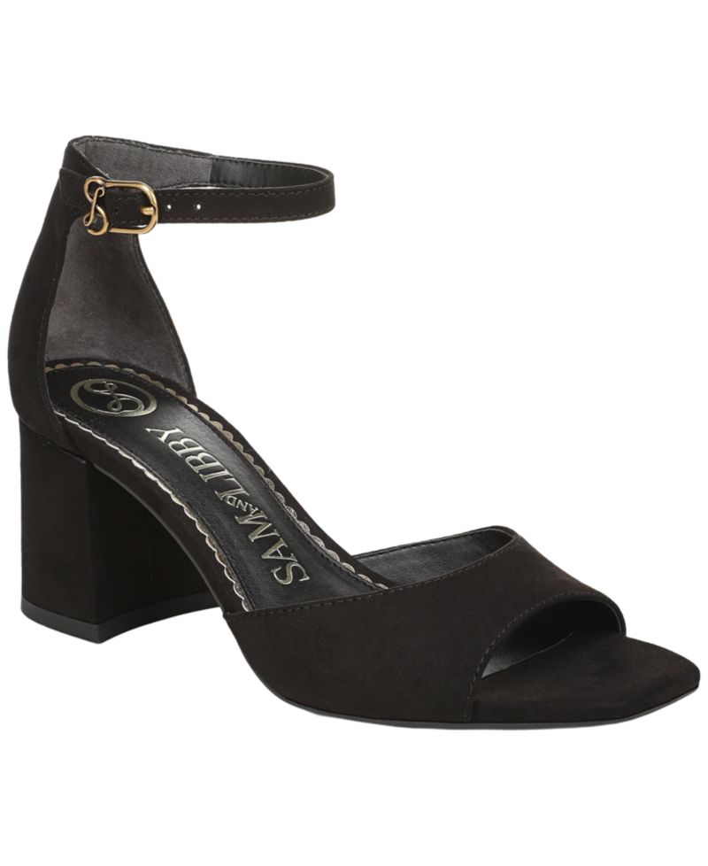 Sam & Libby Women's Leanne Block Heel Dress Sandals