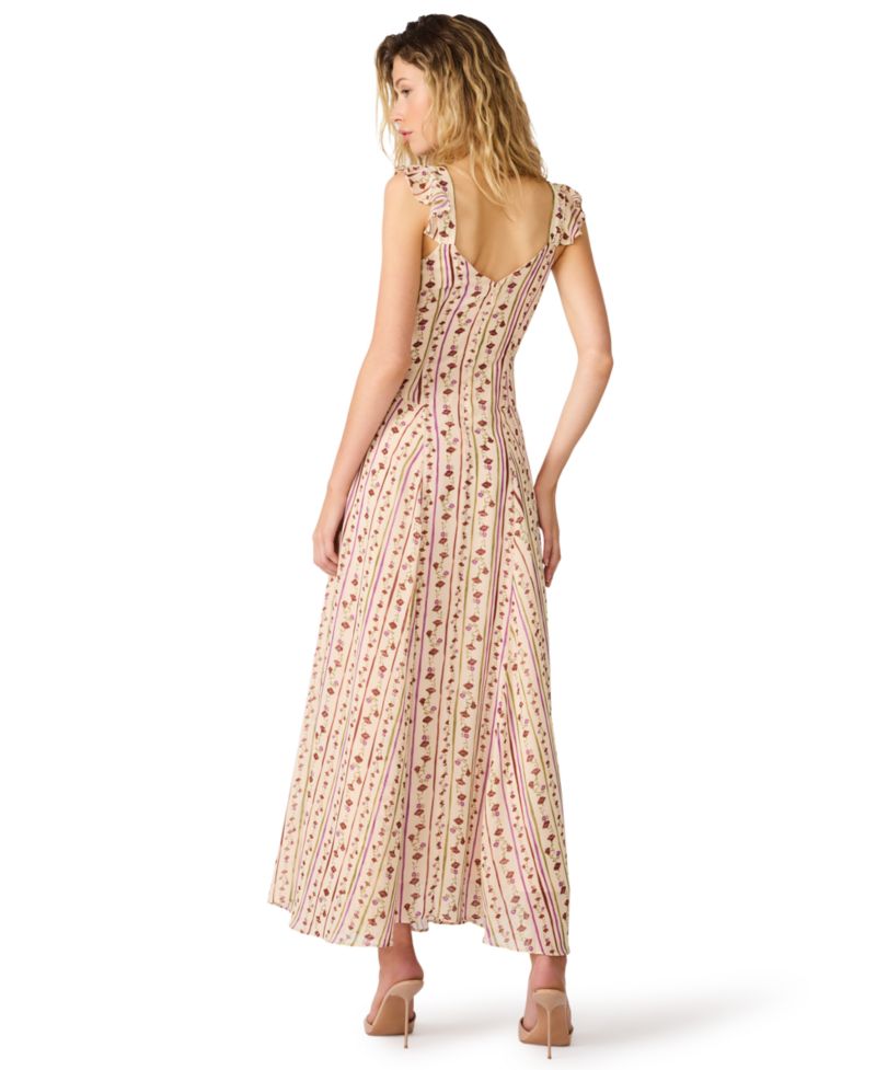 Women's Estela Sweetheart Fit & Flare Ankle Dress