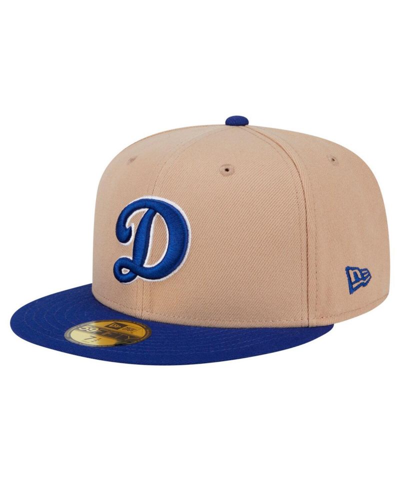 Men's Khaki Los Angeles Dodgers 59FIFTY Fitted Hat