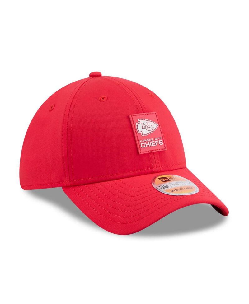 Men's Red Kansas City Chiefs 2025 Sideline 39THIRTY Flex Hat