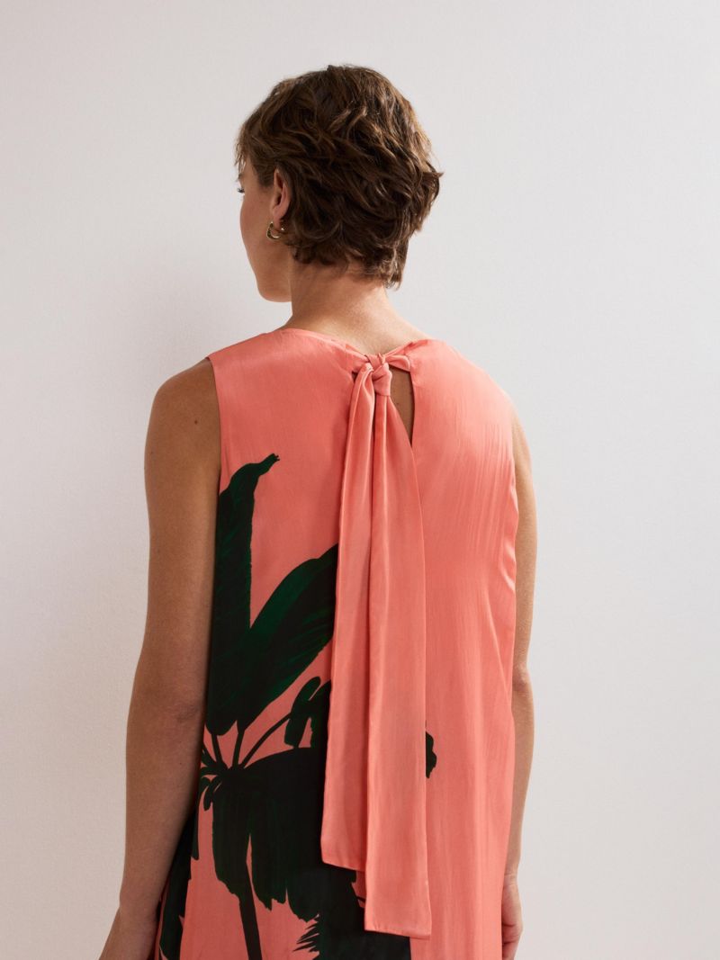 Women's Leila Palm Midi Dress