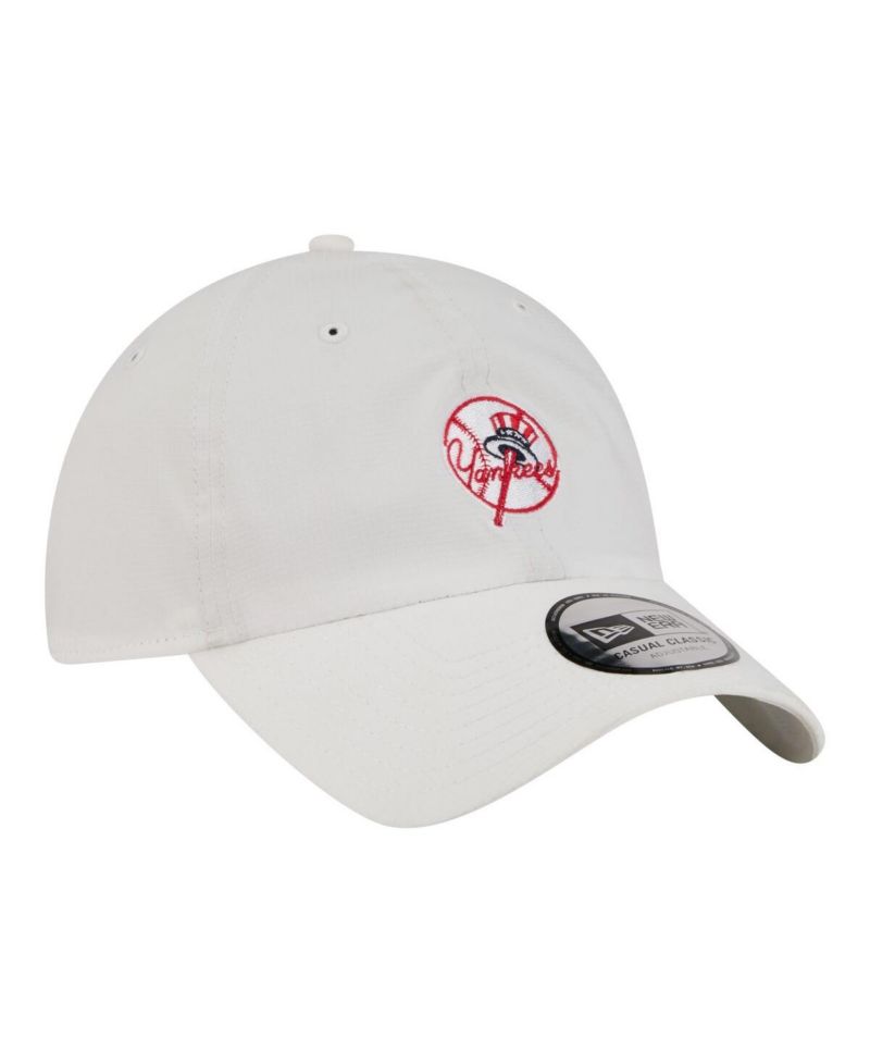 Men's White New York Yankees Ripstop Casual Classic Adjustable Hat