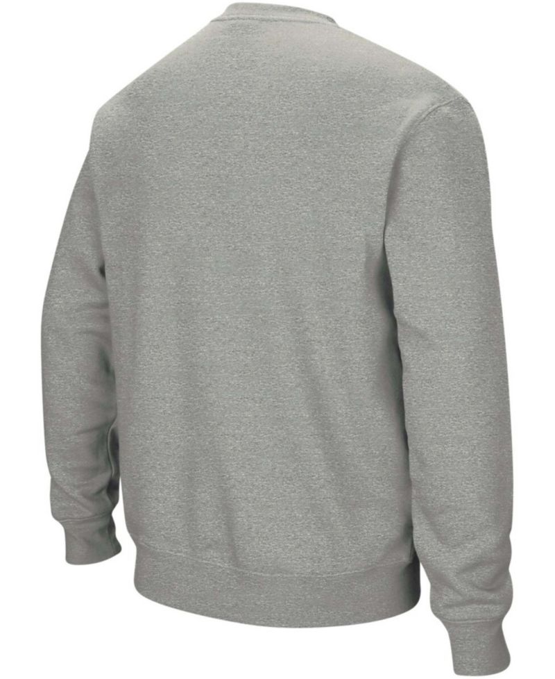 Men's Indiana Hoosiers Arch Logo Crew Neck Sweatshirt