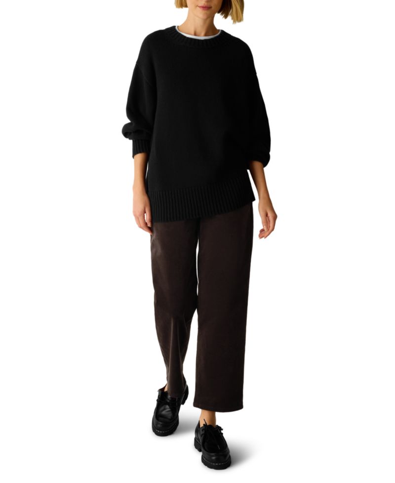 Women's Generational Oversized Crewneck Lightweight Sweater