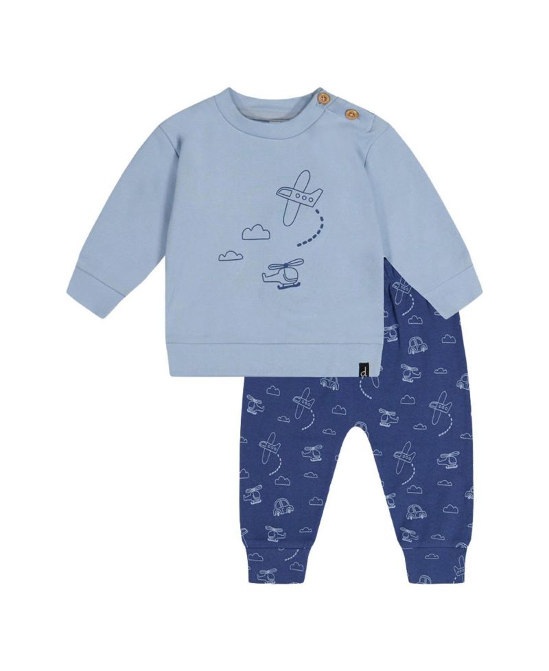 Baby Boy 3M TO 24M Cotton Pants and Top Set