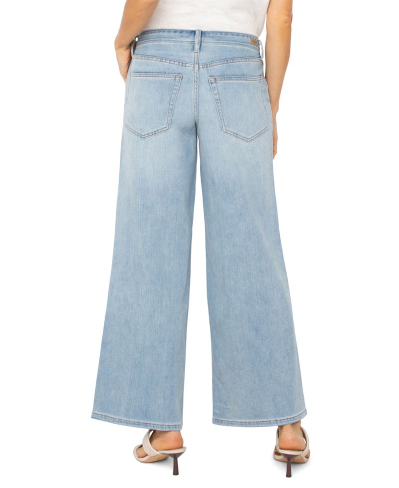 Petite Weekender Wide-Leg Jeans