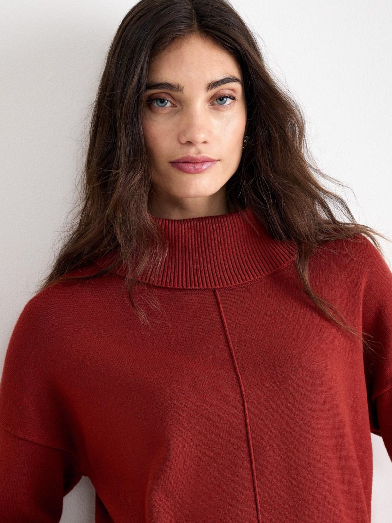 Women's Steph Cowl Neck Long-Sleeve Pullover