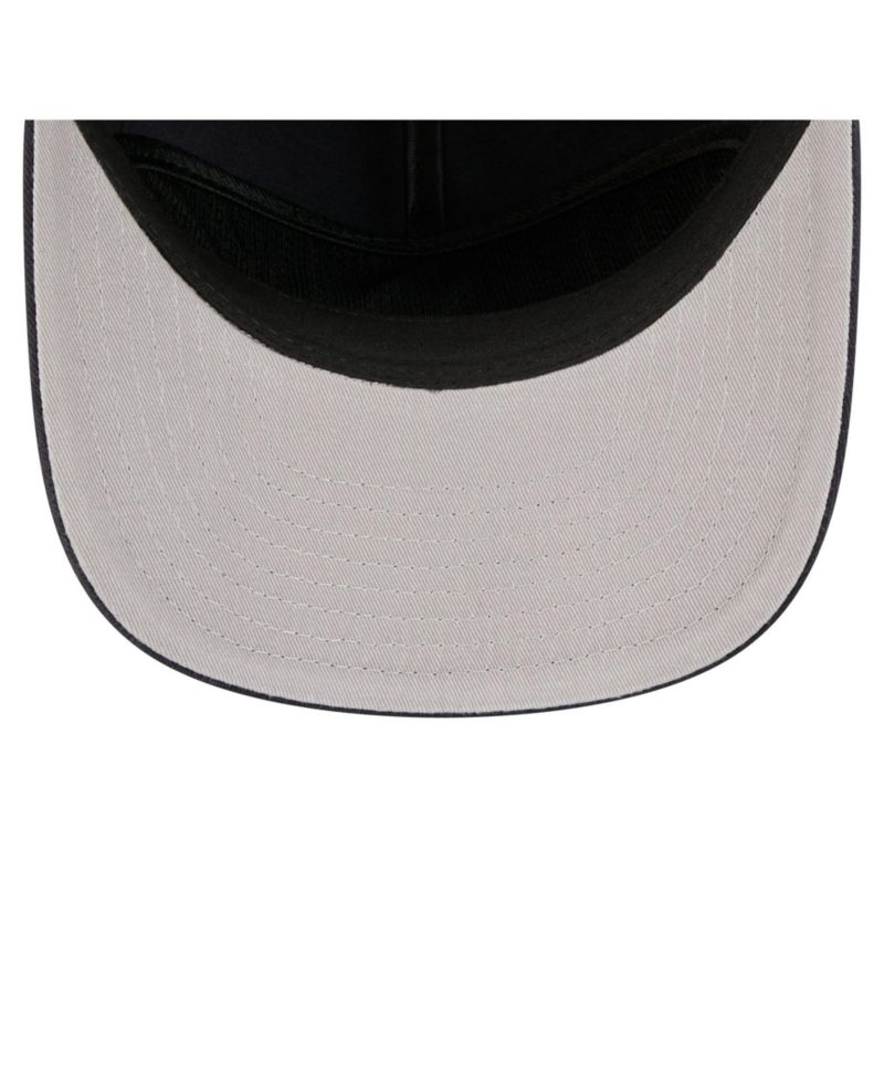 Men's Navy Atlanta Braves Stacked 19TWENTY Adjustable Hat
