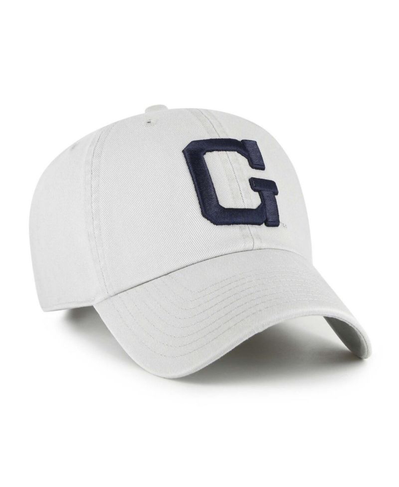 Men's Gray Georgetown Hoyas Vault Clean Up Adjustable Hat